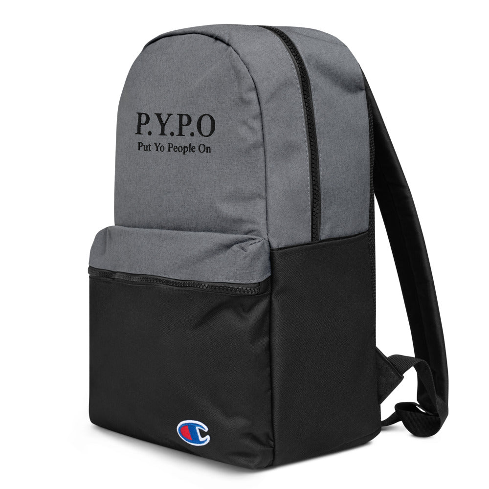 PYPO - Embroidered Champion Backpack