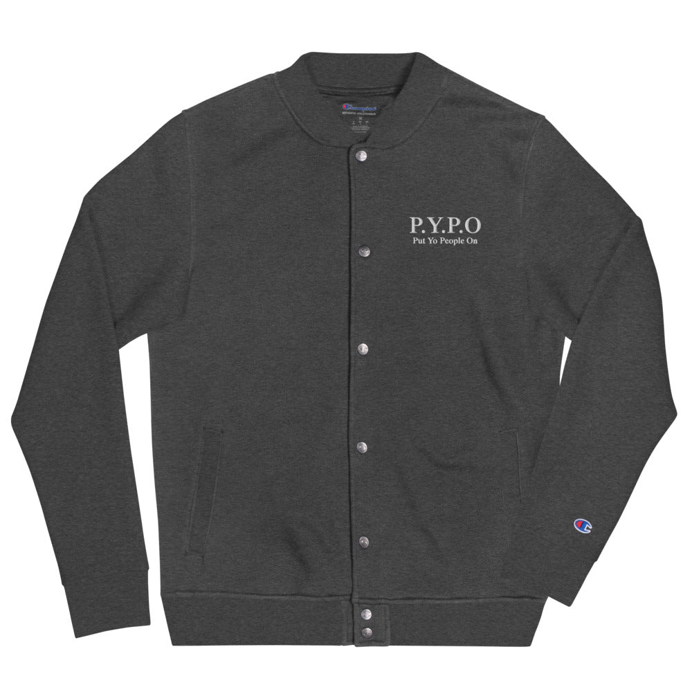 PYPO - Embroidered Champion Bomber Jacket