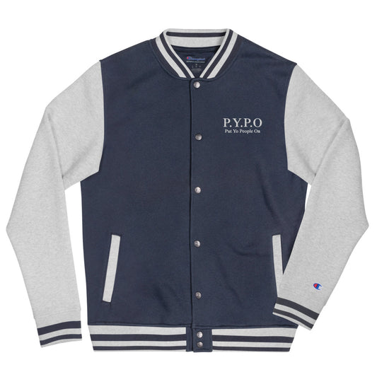 PYPO - Embroidered Champion Bomber Jacket