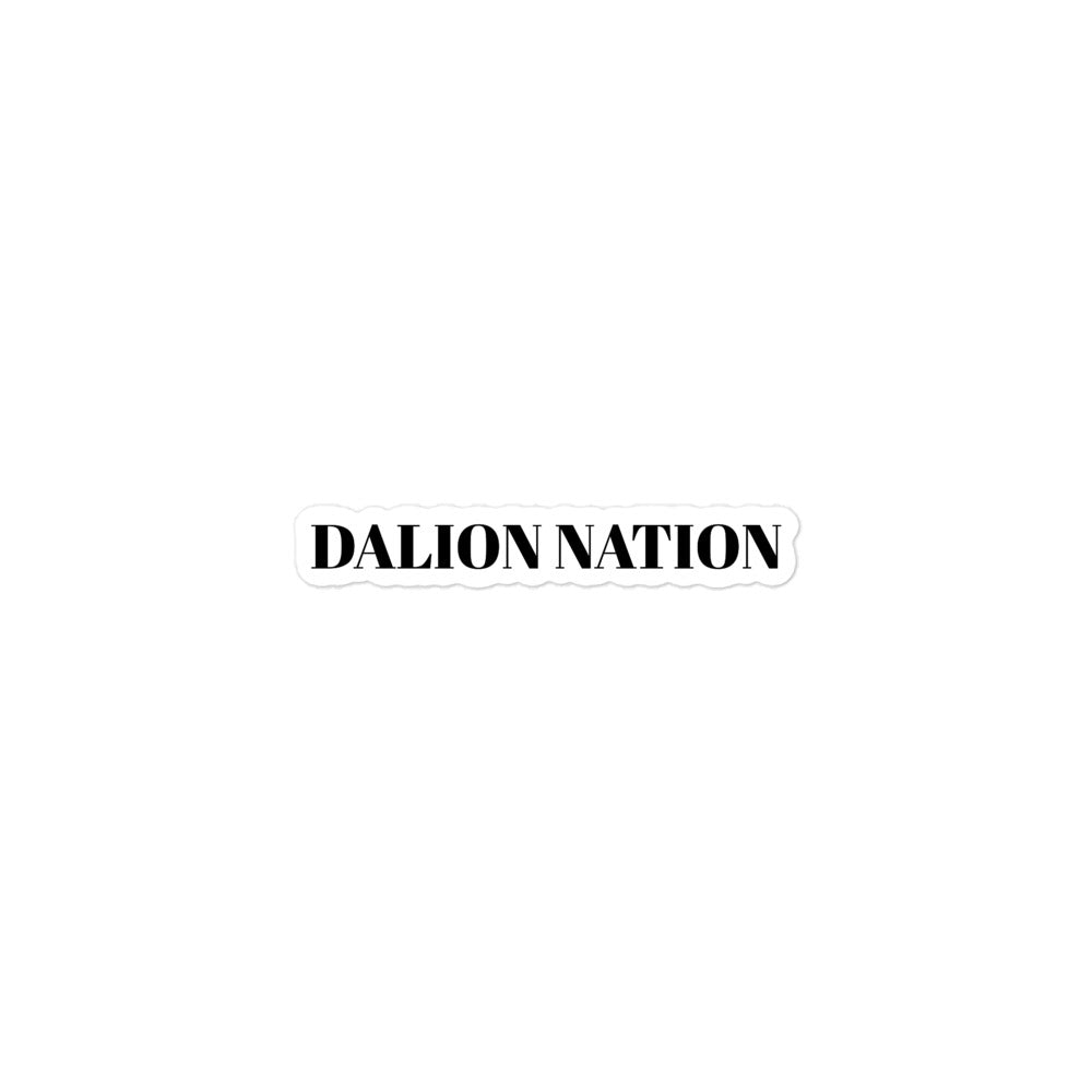 DALION NATION - Bubble Stickers