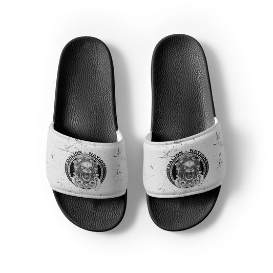 Men’s slides Black Bottoms