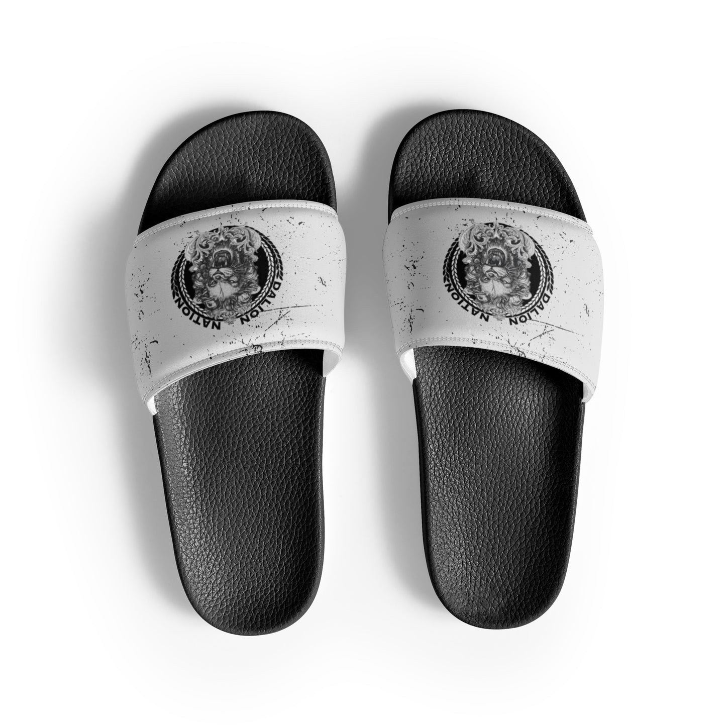 Men’s slides Black Bottoms