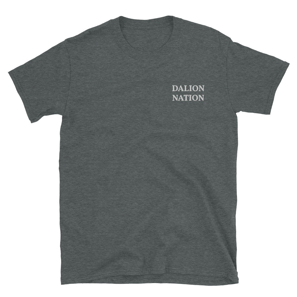 DALION NATION - Short Sleeve Unisex T-Shirt Embroidery